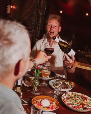 Sfeerbeeld van een avond bij Marie in Albergen